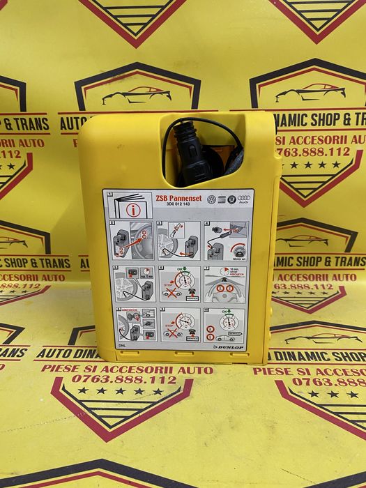 Compresor auto umflat roti kit pana original Vw Phaeton Audi Skoda