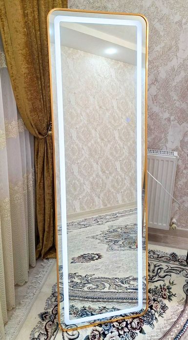 Зеркало с led подсветкой универсальное зеркало полный рост ойна тилла