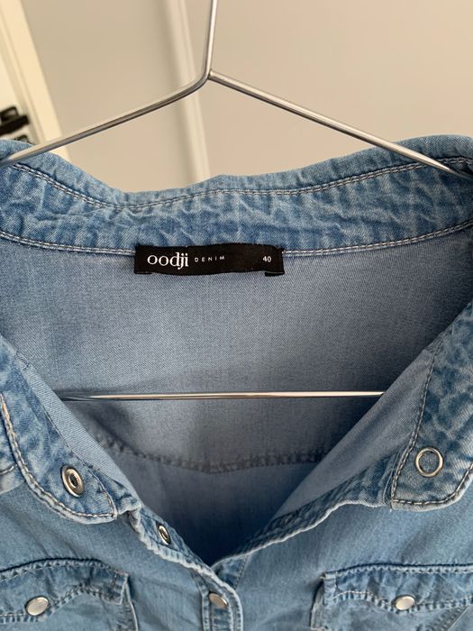 Платье из тонкой джинсы Oodji