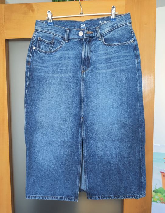 Fusta. Blugi midi 38 C&A
