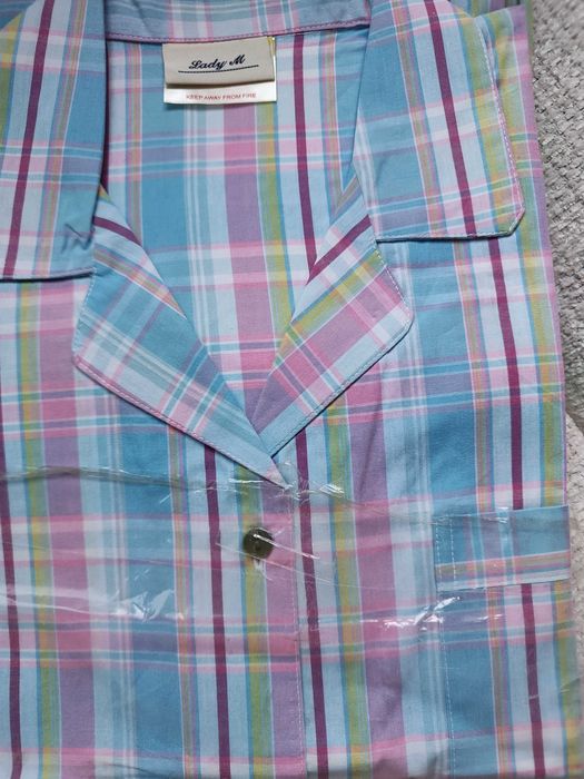 Pijama dama de vara noua marime 46/48/20 din bumbac 100%