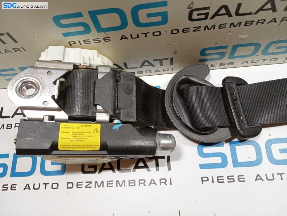 Centura Siguranta Stanga Fata Volkswagen Polo 6R 2009 - 2017 Cod 6R4857705 [M6444]