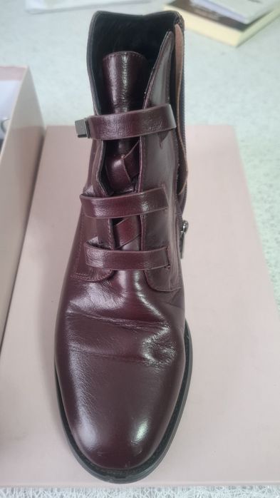 Сапожки кожанные Турция