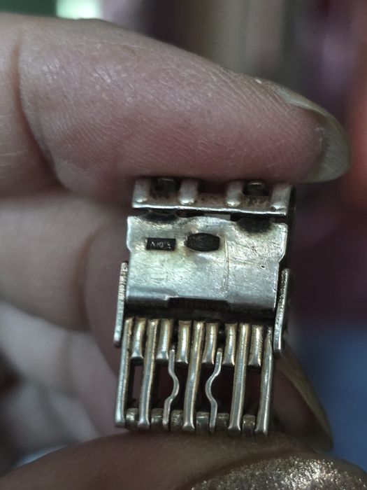 Серебряный браслет  Ссср