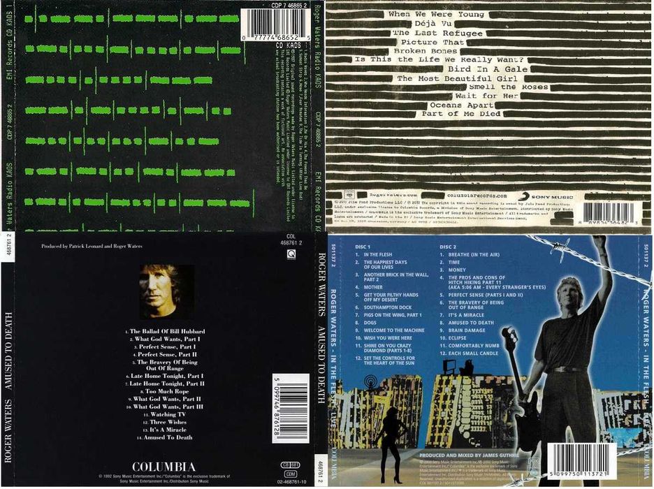 Roger Waters - Colectie CD