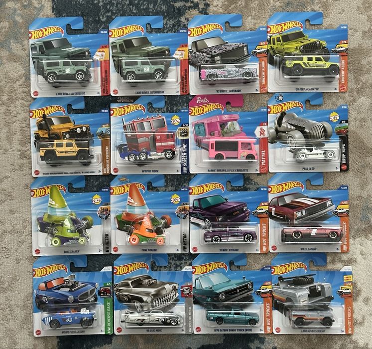 Hot Wheels - Diverse machete