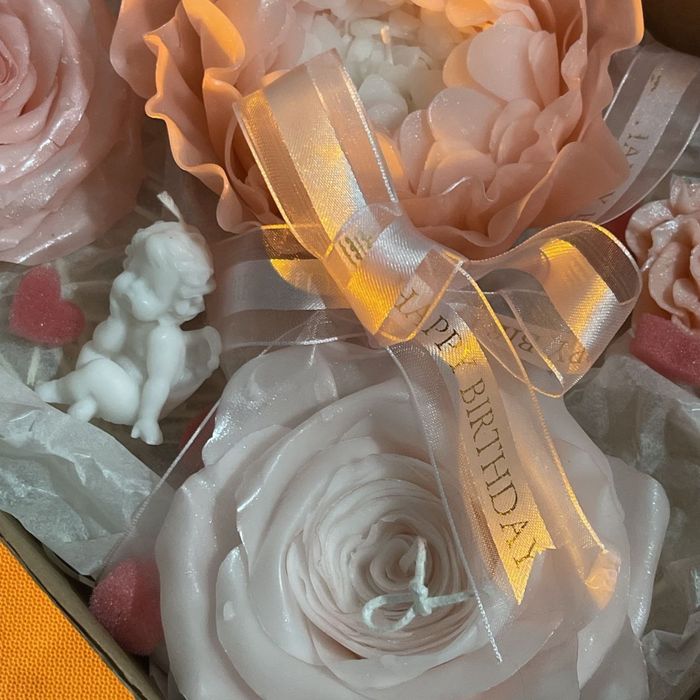 Аромасвечи в форме цветов