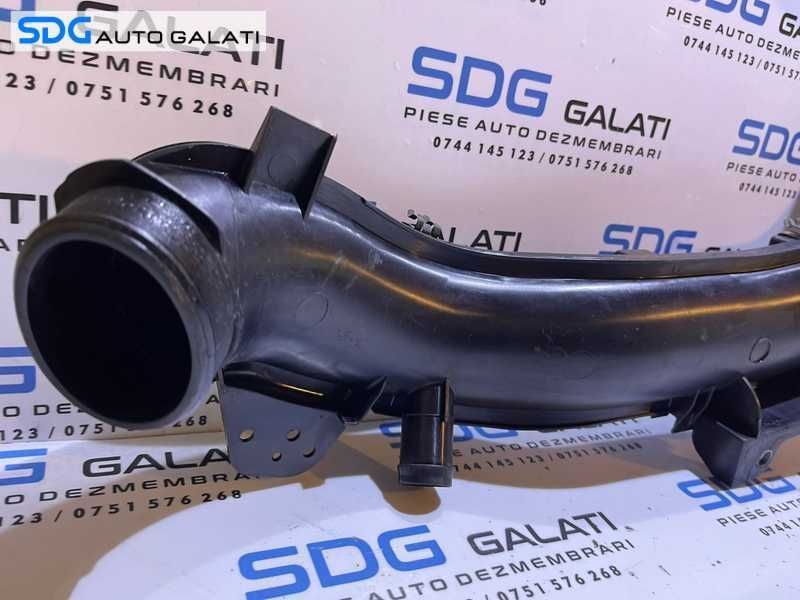 Furtun Conducta Tub Tubulatura Intercooler Ford Focus 2 2.0 TDCI 2007 - 2010 Cod AV61-9C623-B AV619C623B AV61-9C623-BE [D0238]