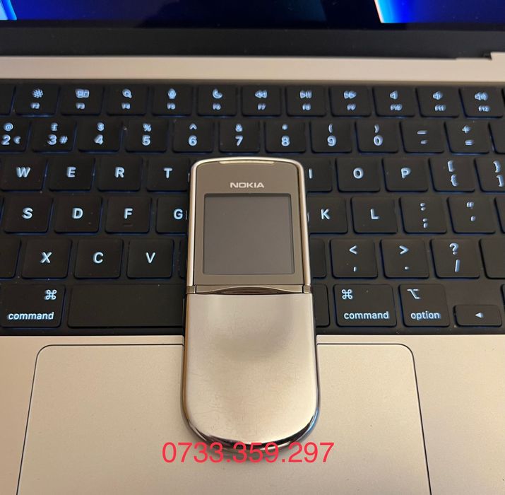 Telefon Nokia 8800 Sirocco SILVER / ARGINTIU ! Arte carbon sapphire