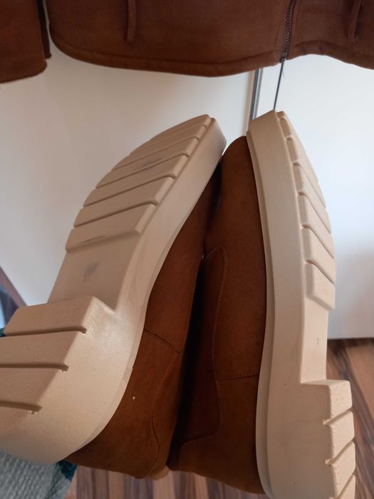 Кафяво зимно яке