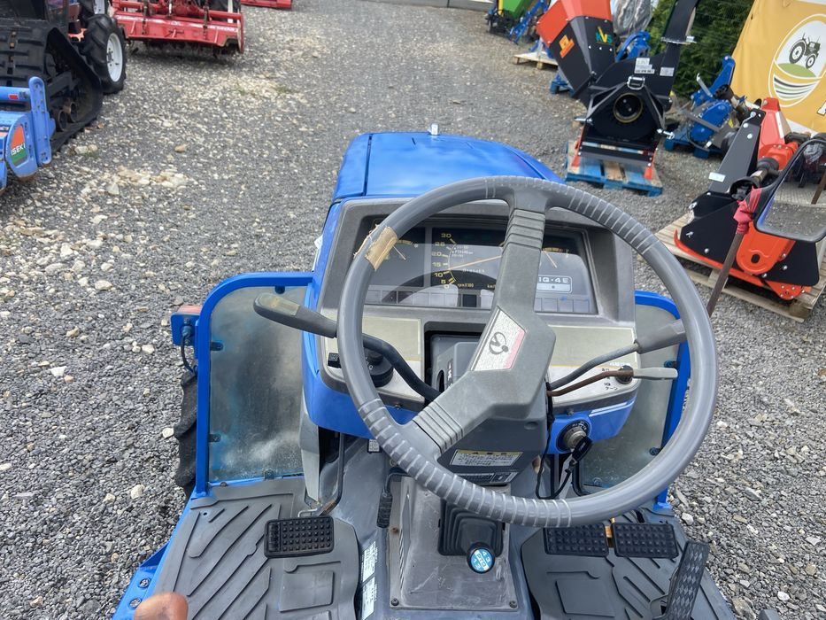 Tractor japonez Iseki Geas 253, 4x4, 25cp, servo + freza, Carte RAR