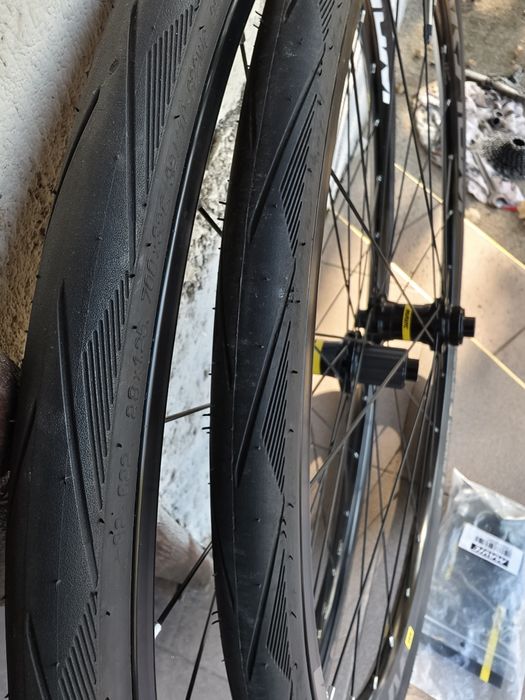Шосейни/Гравел Капли  MAVIC AKSIUM DISC 700С 12х100  12х142/10х135