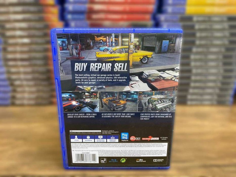 Car Mechanic Simulator PS4/PS5 Cимулятор Автомеханика Пс4