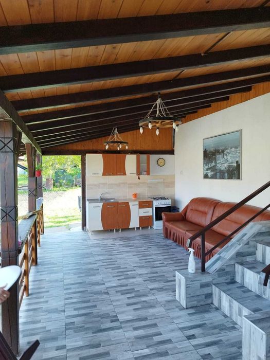 Vand casa cu teren in Radaseni pretabila pentru spatiu comercial/depozit/service/sera/livada