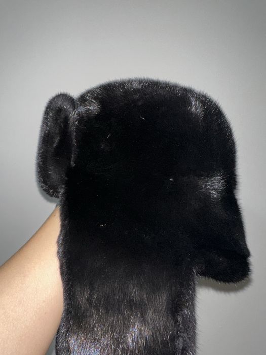 Норковая ушанка, размер 56-58-60