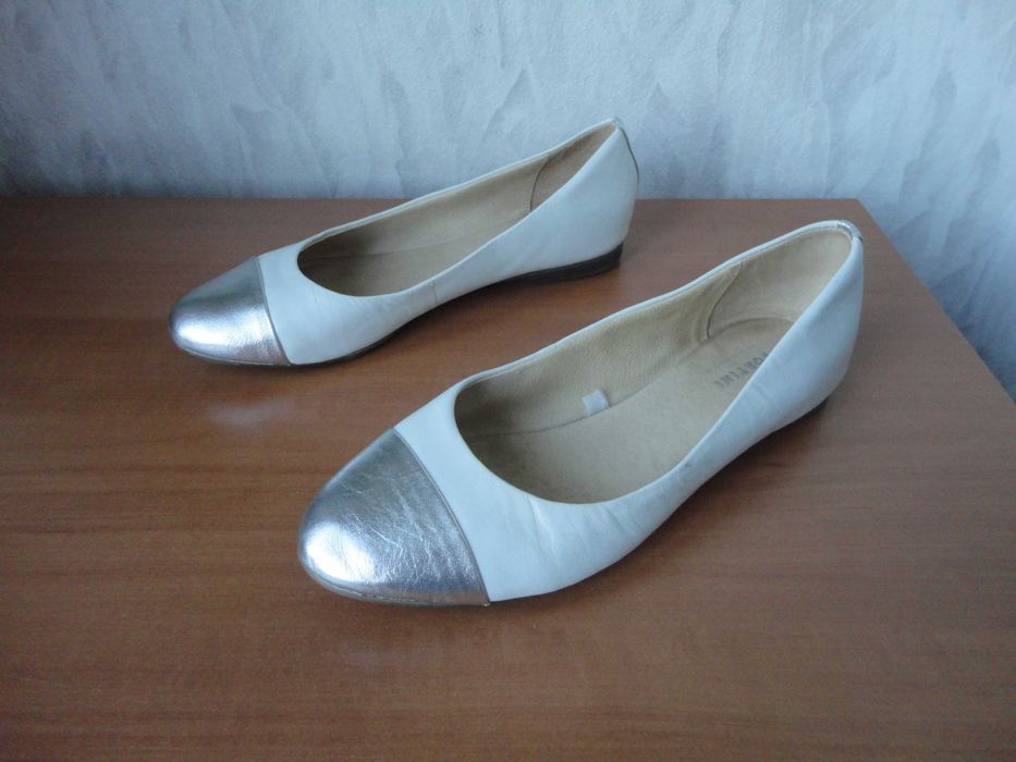 N38,5 Fortini/естествена кожа/дамски балерини
