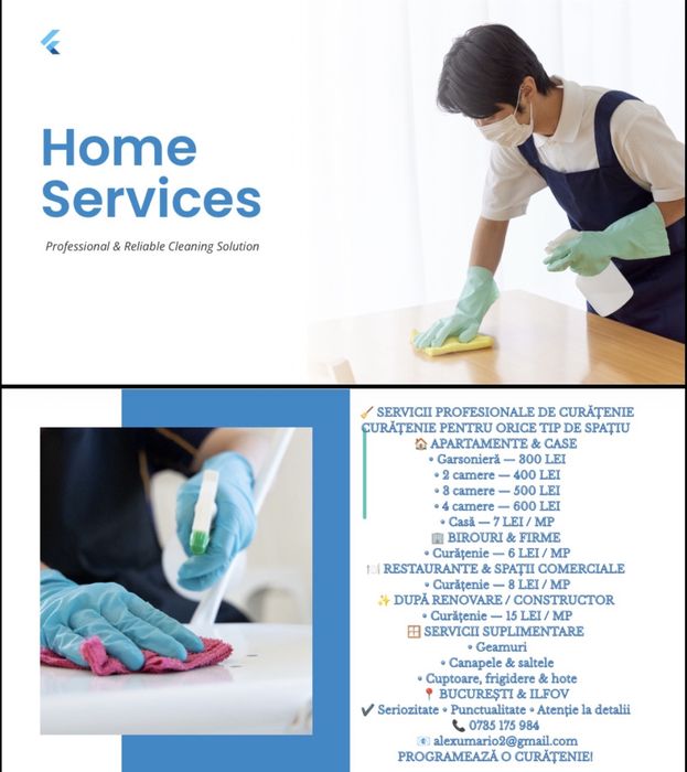 Servicii Profesionale De Curățenie