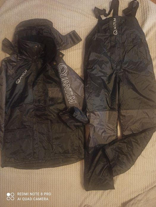 Costum de iarnă Quantum negru/gri
