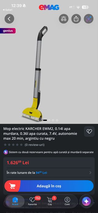 Mop karcher aproape nou