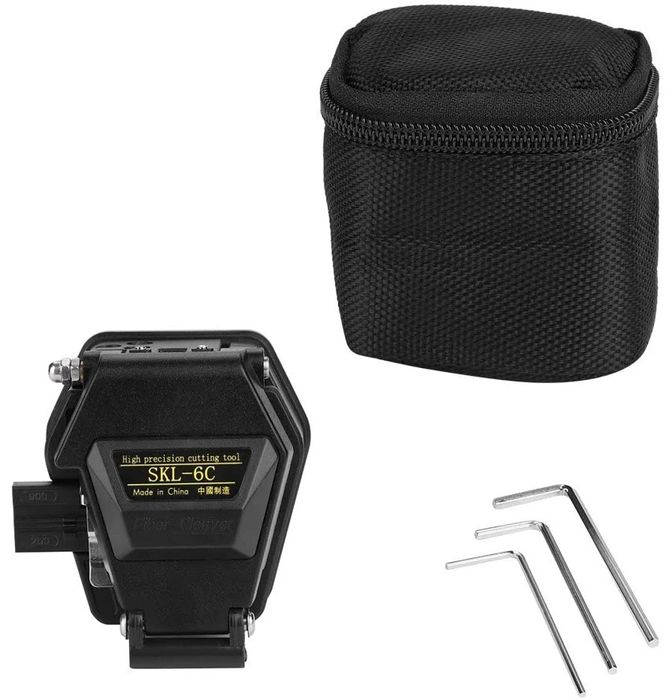 Скалыватель оптического кабеля, оптика резка, Optic Fiber Clever,