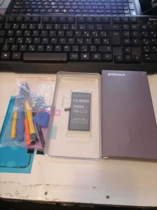 Baterie Bokman pentru iPhone 12 Mini 3000mAh cu set inlocuire complet