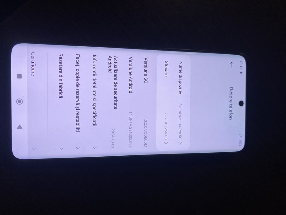 Vand Redmi Note 14 Pro 5G