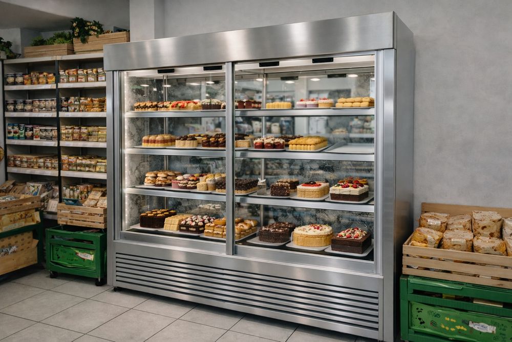 Shkaf xolodelnik. Vitrina xolodelnik