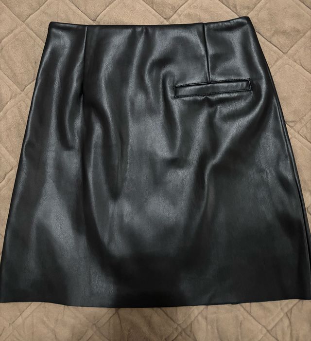 Кожаная юбка DeFacto