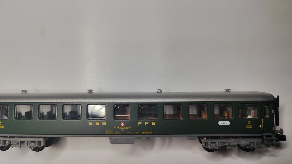 Vagon calatori scara N