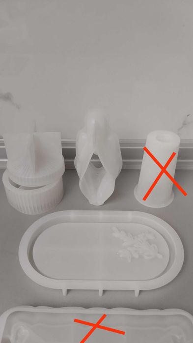 Силиконовые молды для гипса