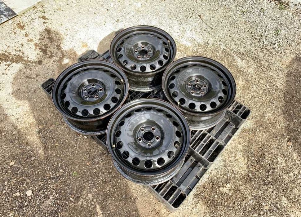 4бр.Оригинални железни джанти 16цола ET50 5x112 за Vw,Audi,Seat,Skoda