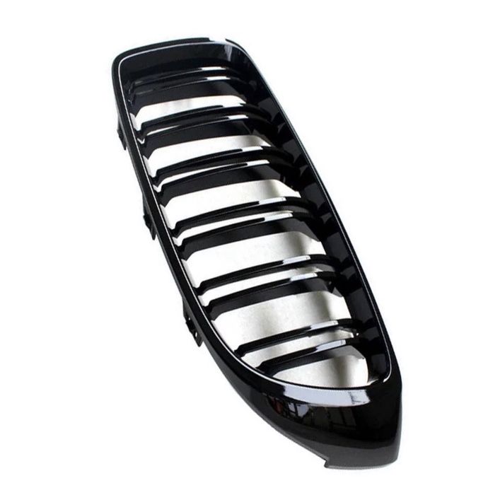 Grila grile nari dubla duble negru lucios BMW Seria M 4 F32 F33 F36