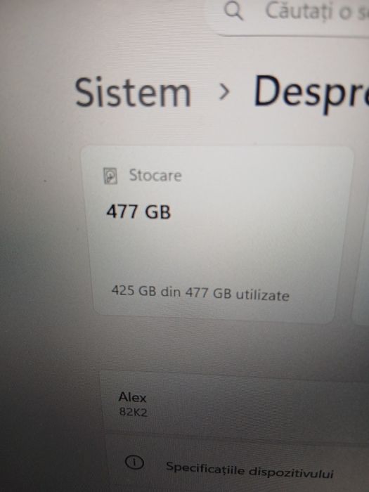 Laptop gaming de vanzare(laptop lenovo)