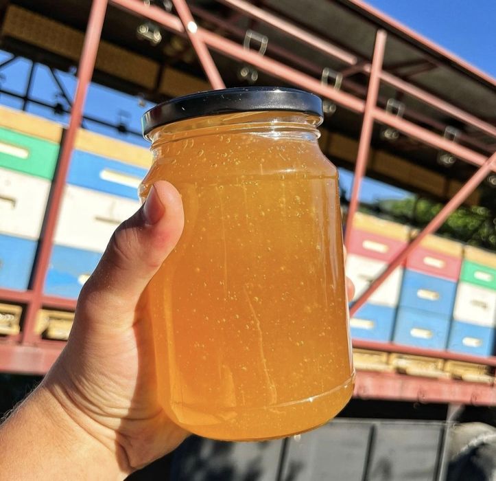 Натуральный горный мёд со своей пасеки