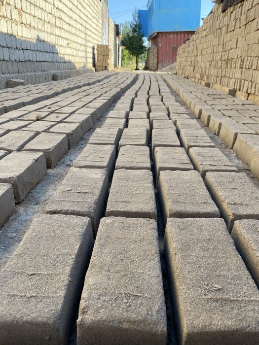 Qolda quyilgan xom gisht