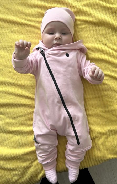 Комбенизон для девочки летний Х/Б 68 размер