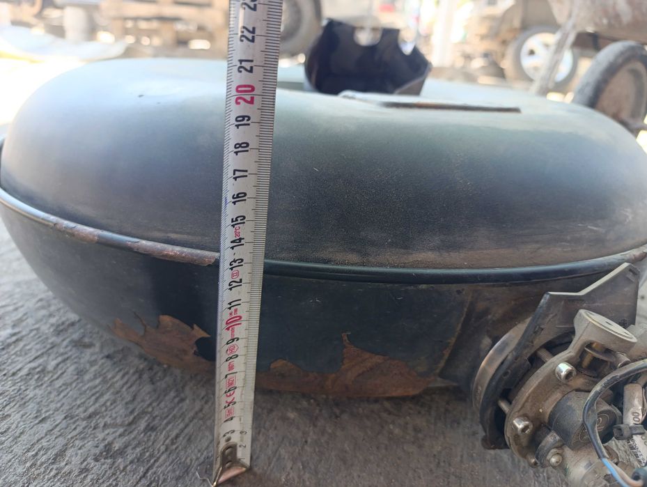 Газова бутилка с нивомер