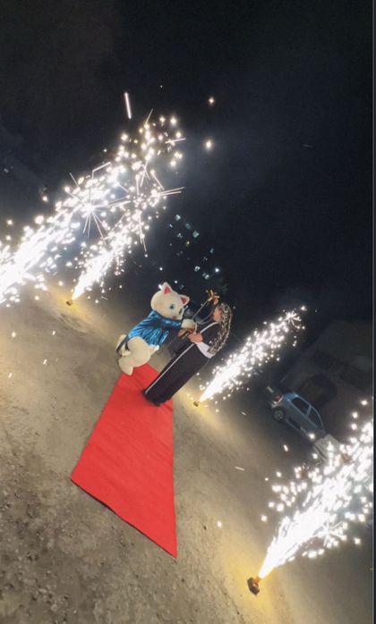 Холодный фонтан на ваш праздник