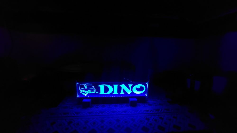 Plãcute luminoase personalizate