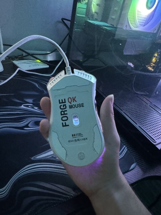 Mouse QwertyKey Forge Alb