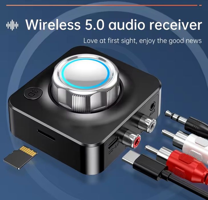 BT receiver Audio Bluetooth cu efect de sunet 3D