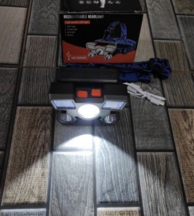 LED фенер челник, спорт, риболов, туризъм, активност навън