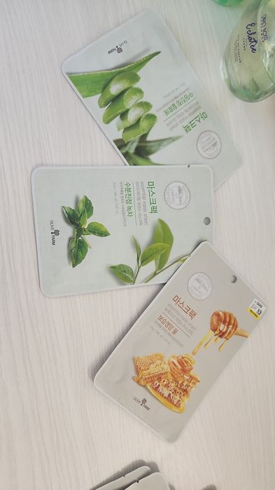 Крем умывашки крюшон маски Корея