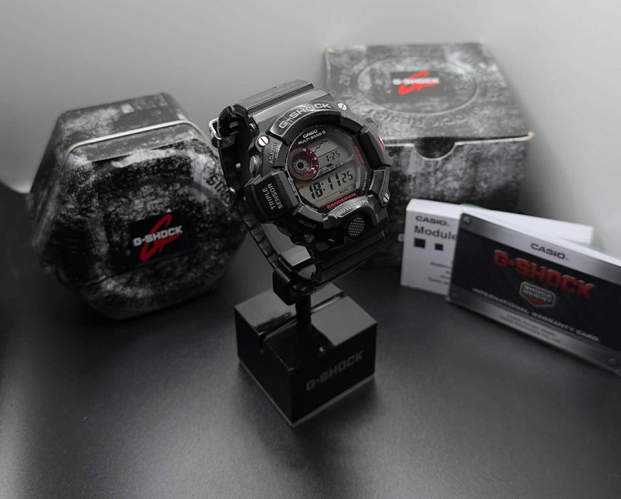 Часовник Casio G-Shock RangeMan GW-9400-1A Tough solar, Radio control