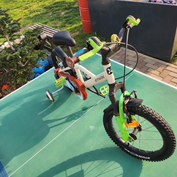 Bicicleta copii 5-7 ani
Bicicletă copii 5-7 ani B’Twin, roți ajutătoar