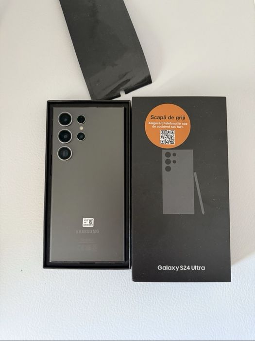 Samsung s24 ultra 512gb factura și garanție ca nou