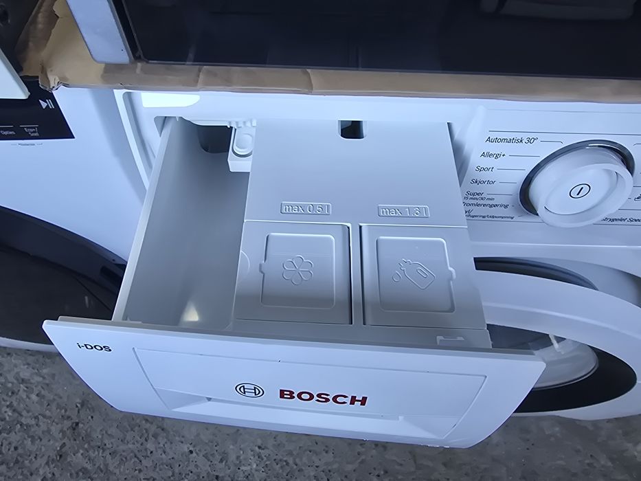 А+++8 килограма инверторна самодозираща пералня Бош/Bosch serie 6