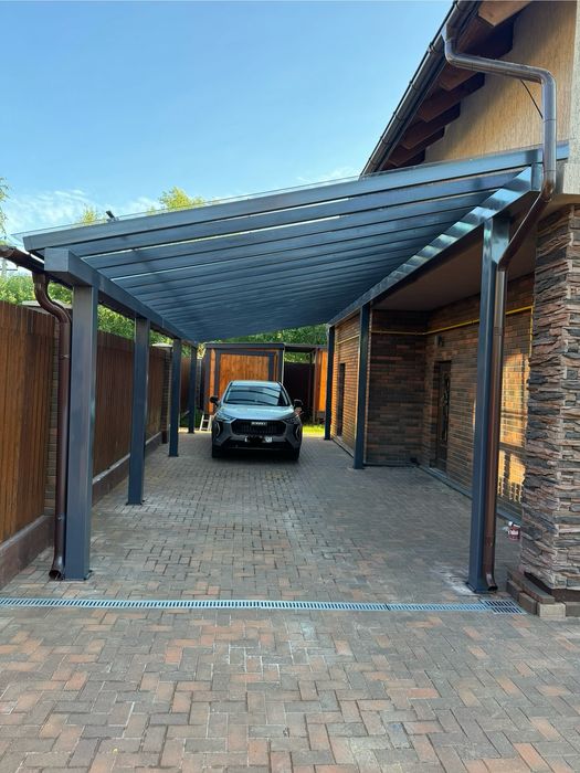 Ворота. Навес. Решетки. Перила.