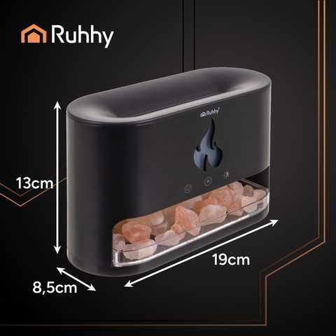 Арома дифузер и овлажнител за въздух с масла за хималайска сол