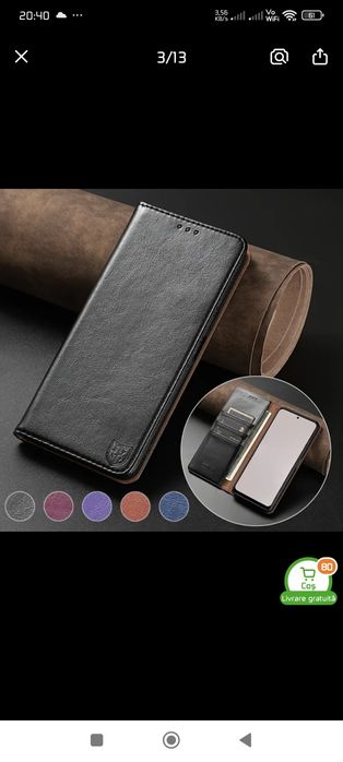 Husa flip Xiaomi Redmi Note 14 Pro 5G